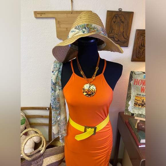 Maximalist Colorful Beach Poolside Vacation Complete Outfit Bundle w/ Bag Medium - Picture 3 of 15